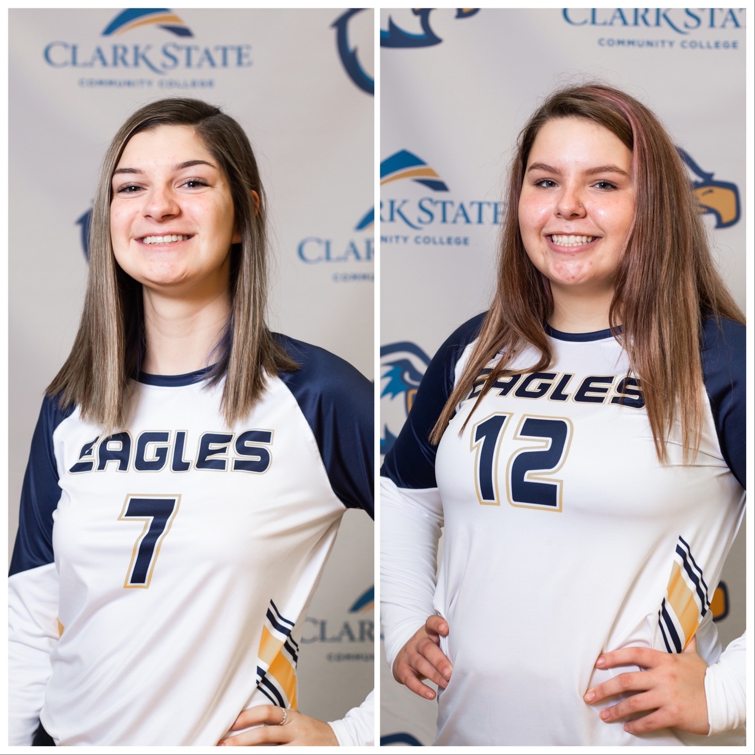 Hannah Walls (7) was selected to both the All-OCCAC First Team and the All-OCCAC Freshman Team. Taylea Achtermann (12) won a spot on the All-OCCAC Honorable Mention Team.